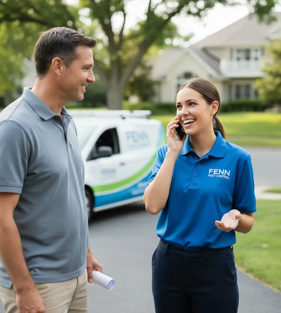 Fenn Pest Control customer support in North Branford